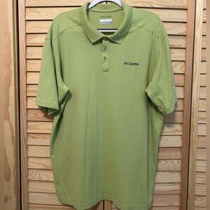 Columbia Green Polo Shirt